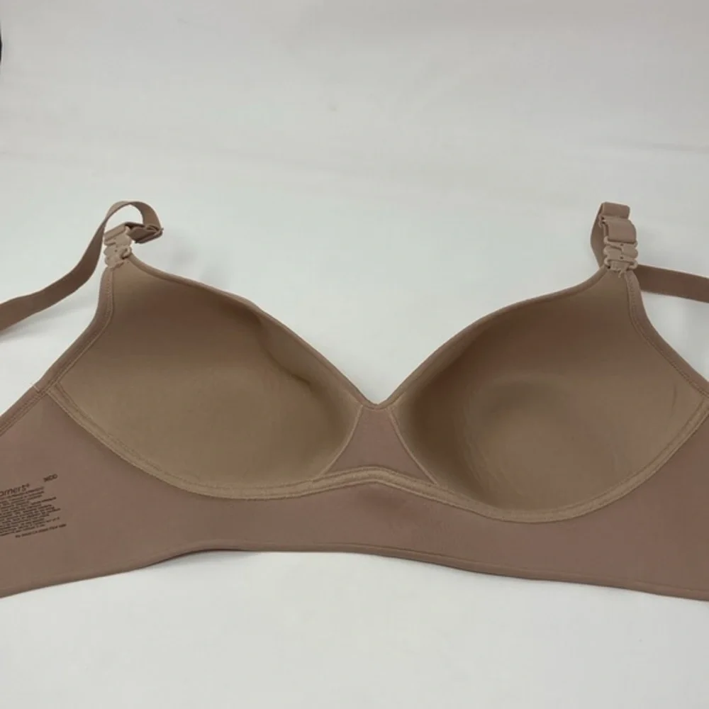Warners Bra Womens 36DD Tan Polyester Cloud 9 Wire-Free Convertible T-Shirt Nude